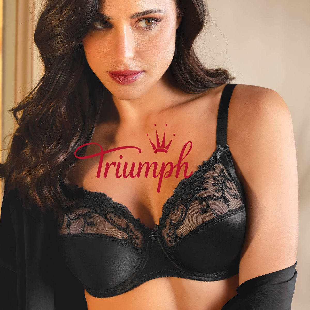 Triumph - (3 db) Selyem aládrótozott melltartó a nagyszerű érzésért