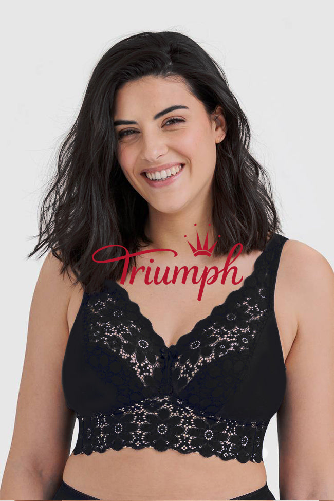 Triumph - 3 db (75A-110F) 💝Kényelmes melltartó vezetékek nélkül