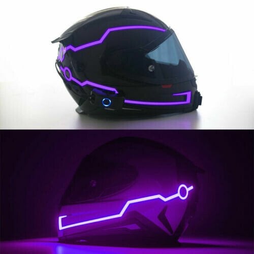 😎Motoros sisak LED-es lámpa-👍