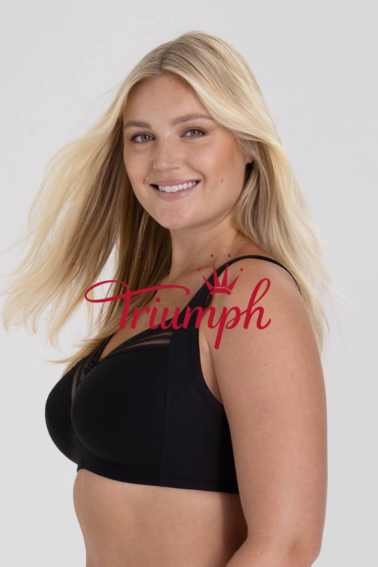 Triumph - 3 db (75A-110F) 💝Vezeték nélküli pamut alsónemű