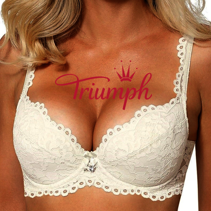 Triumph® – 3 db💖50% sleva✨2024 új állítható szexi csipke melltartó nagy méretben[65A-120H]