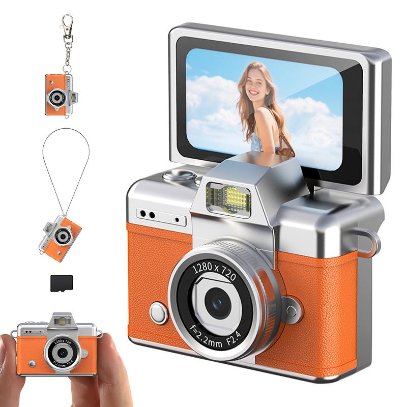 Mini digitális fényképezőgép 1,47 hüvelykes LCD kijelzővel 1080P