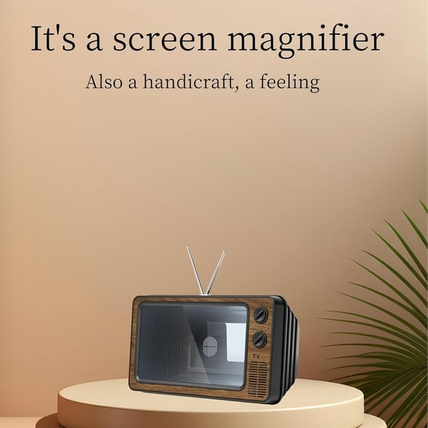 📺Mobiltelefon Nagyító - Retro 3D HD TV Erősítő