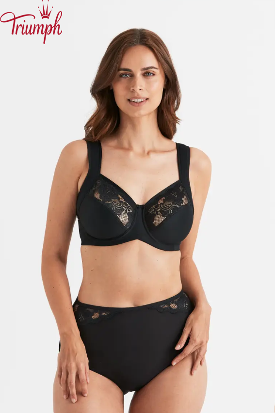 Triumph - (3 db) Drótozott csipke melltartó