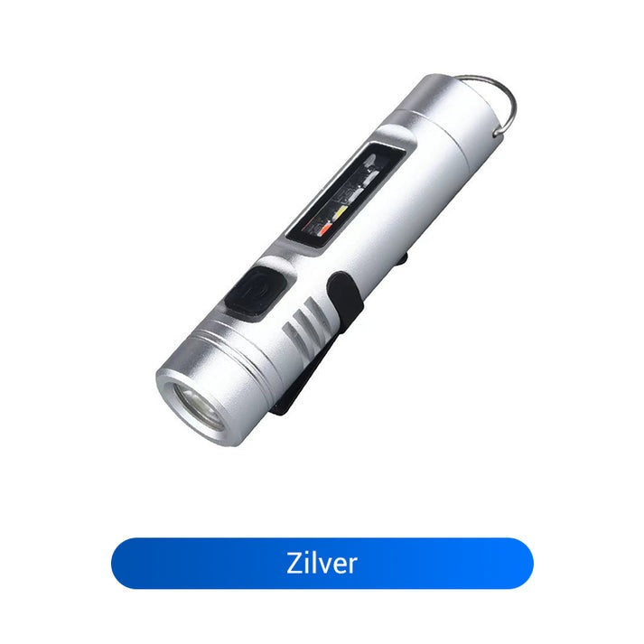 VEGYÉL 2-T, KAPJ 1-ET INGYEN! Multifunkcionális mini zseblámpa alumíniumötvözetből
