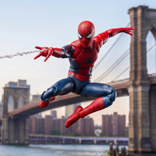 Marvel Pókember: Vadonatúj 6 hüvelykes nappali akciófigura, moduláris gyűjthető film 4 váltakozó kézzel és 2 háló effektussal