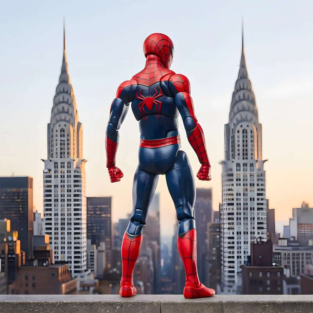 Marvel Pókember: Vadonatúj 6 hüvelykes nappali akciófigura, moduláris gyűjthető film 4 váltakozó kézzel és 2 háló effektussal