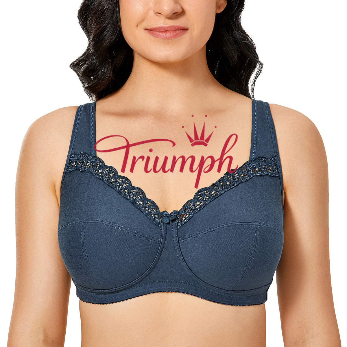 Triumph® kényelmes vezeték nélküli csipke melltartó (3 darab)