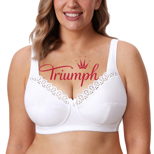 Triumph® kényelmes vezeték nélküli csipke melltartó (3 darab)