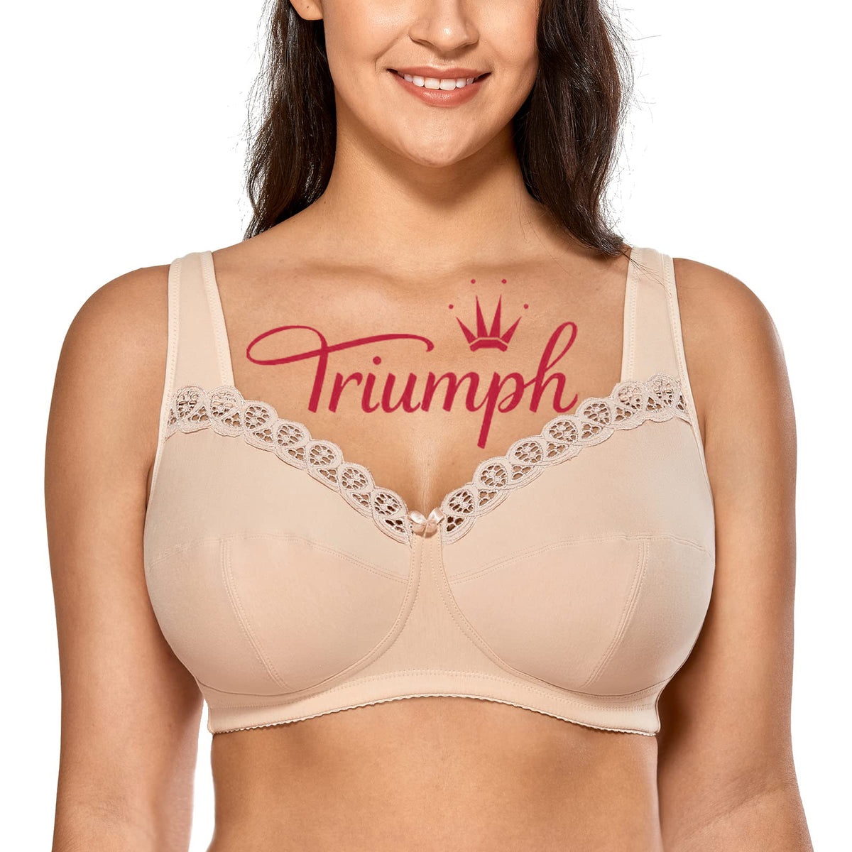 Triumph® kényelmes vezeték nélküli csipke melltartó (3 darab)