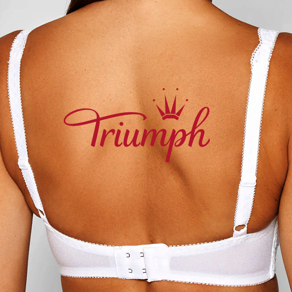 Triumph®👑3 Temptations✨✨70%-os minőség💝Kényelmes csipke melltartó virágos hímzéssel nagy méretben [75A-120F]