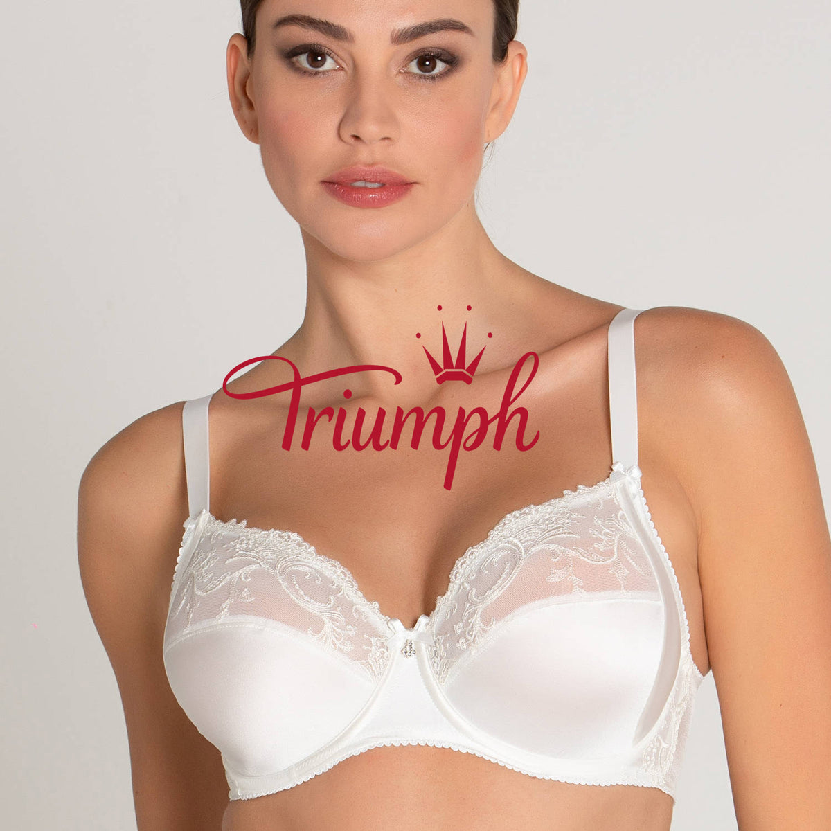 Triumph - (3 db) Selyem aládrótozott melltartó a nagyszerű érzésért