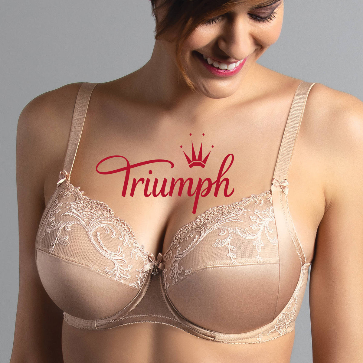 Triumph - (3 db) Selyem aládrótozott melltartó a nagyszerű érzésért